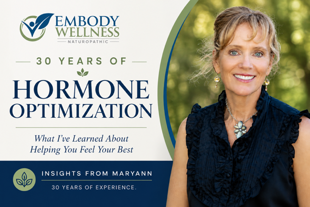 Maryann Simpson, NP — 30 years of hormone optimization at Embody Wellness in Folsom